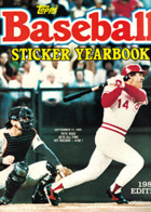 MLB Baseball Sticker Collection 1986 (Topps)