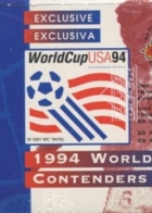 FIFA World Cup USA 1994 - Contenders (E/S) (Upper Deck)