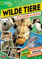 Sticker 8 Wilde Tiere National Geographic Topps