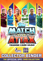 Match Attax Scottish Professional Football League 2015/2016 (Topps)
