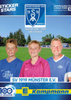 SV 1919 Münster - Saison 2018/2019 (Stickerstars)