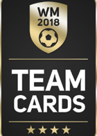 Team Cards - WM 2018 (Ferrero)